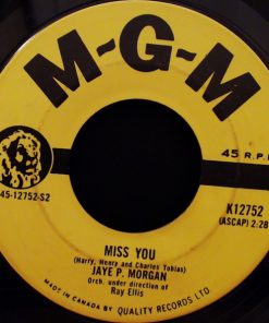 Alternative view of Jaye P. Morgan - Are You Lonesome Tonight / Miss You (7") (Very Good Plus (VG+))