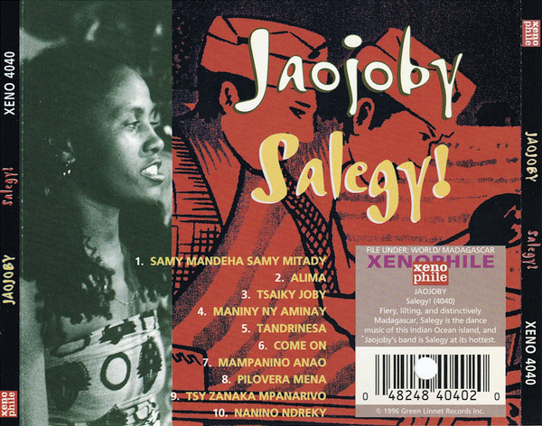 Jaojoby Eusèbe - Salegy! (CD, Album, RE) (Near Mint (NM or M-)) - Image 2