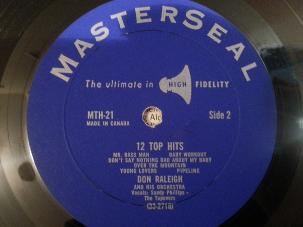 Don Raleigh & His Orchestra - 12 Top Hits (LP, Album) (Mint (M)) - Image 4