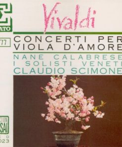 Antonio Vivaldi - Nane Calabrese, I Solisti Veneti, Claudio Scimone - Concerti Per Viola D'Amore (CD) (Near Mint (NM or M-))