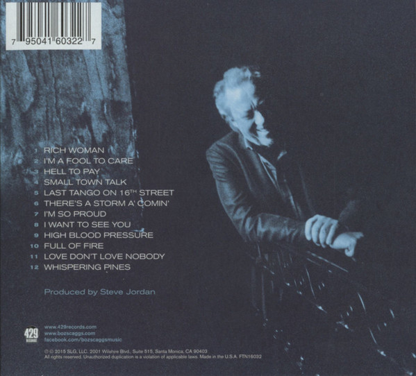 Boz Scaggs - A Fool To Care (CD, Album, Dig) (Near Mint (NM or M-)) - Image 2