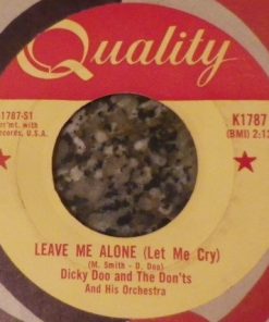 Dicky Doo & The Don'ts - Leave Me Alone (Let Me Cry) (7") (Near Mint (NM or M-))