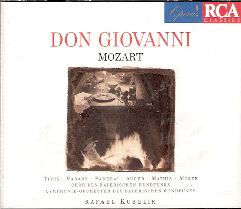 Mozart* - Titus*, Varady*, Panerai*, Augér*, Mathis*, Moser*, Chor Des Bayerischen Rundfunks, Symphonie-Orchester Des Bayerischen Rundfunks, Rafael Kubelik - Don Giovanni (3xCD, Album, RE) (Mint (M)) - Image 3