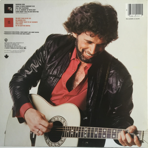 Eddie Rabbitt - The Best Year Of My Life (LP, Album) (Mint (M)) - Image 2