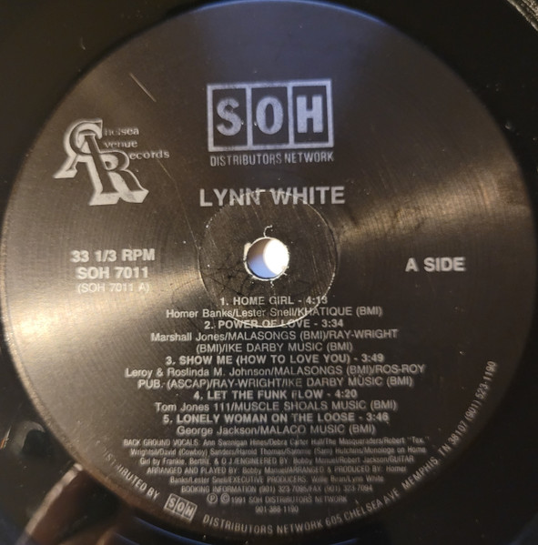 Lynn White - Home Girl (LP, Album) (Mint (M)) - Image 3