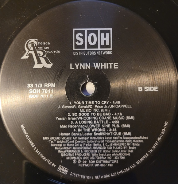 Lynn White - Home Girl (LP, Album) (Mint (M)) - Image 4