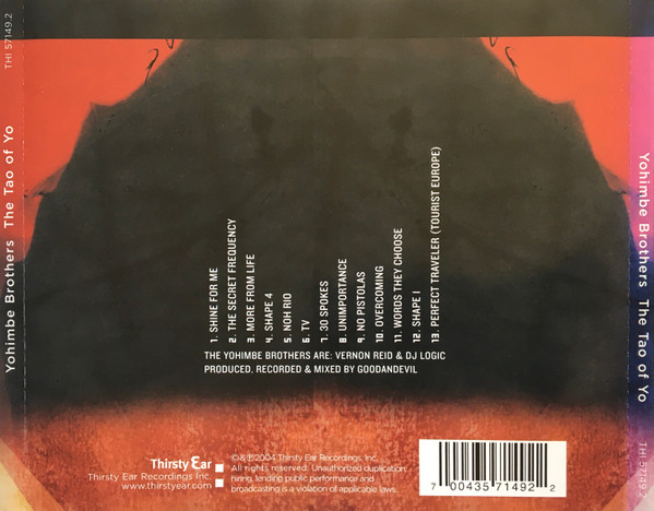 Yohimbe Brothers - The Tao Of Yo (CD, Album) (Near Mint (NM or M-)) - Image 4