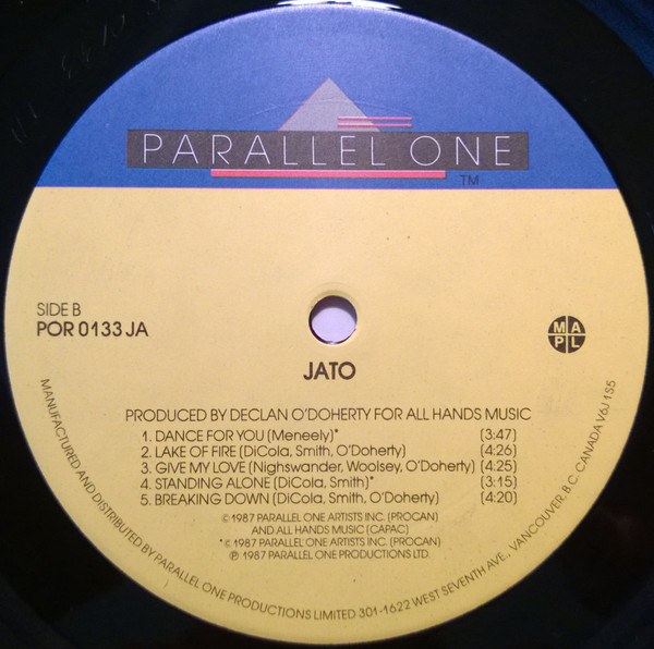 JATO - JATO (LP, Album) (Mint (M)) - Image 5
