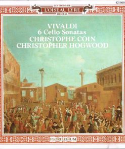 Antonio Vivaldi - Christophe Coin / Christopher Hogwood - Six Cello Sonatas  (CD, Album) (Near Mint (NM or M-))