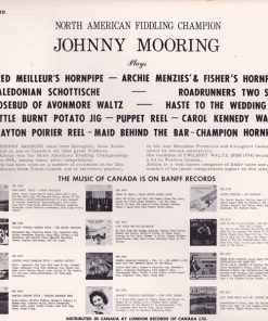 Alternative view of Johnny Mooring - North American Fiddling Champion Johnny Mooring Plays (LP, Album) (Mint (M))