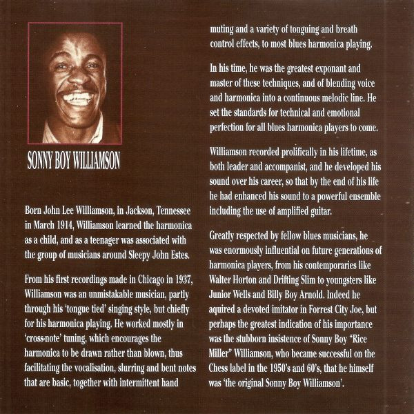 Sonny Boy Williamson - Early In The Morning (CD, Comp) (Near Mint (NM or M-)) - Image 2
