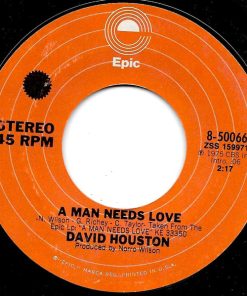 David Houston - A Man Needs Love / Flower Of Love (7") (Very Good Plus (VG+))