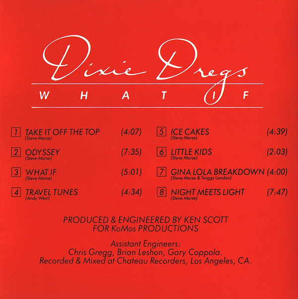 Dixie Dregs - What If (CD, Album, RE, RM) (Mint (M)) - Image 5