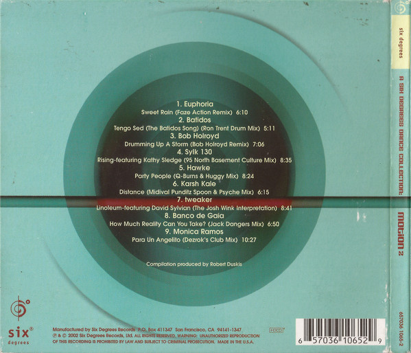Various - Motion 2 (HDCD, Comp) (Near Mint (NM or M-)) - Image 2