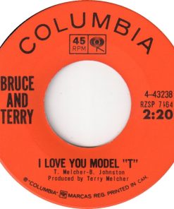 Bruce & Terry - I Love You Model "T" (7", Single) (Near Mint (NM or M-))