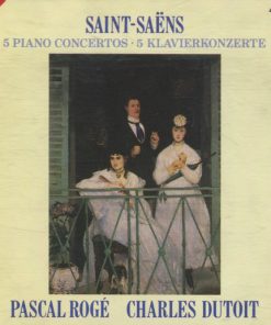 Camille Saint-Saëns, Pascal Rogé, Charles Dutoit - 5 Piano Concertos = 5 Klavierkonzerte (2xCD, RM) (Near Mint (NM or M-))