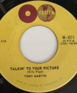 Tony Martin (3) - Talkin' To Your Picture (7", Single) (Very Good Plus (VG+))