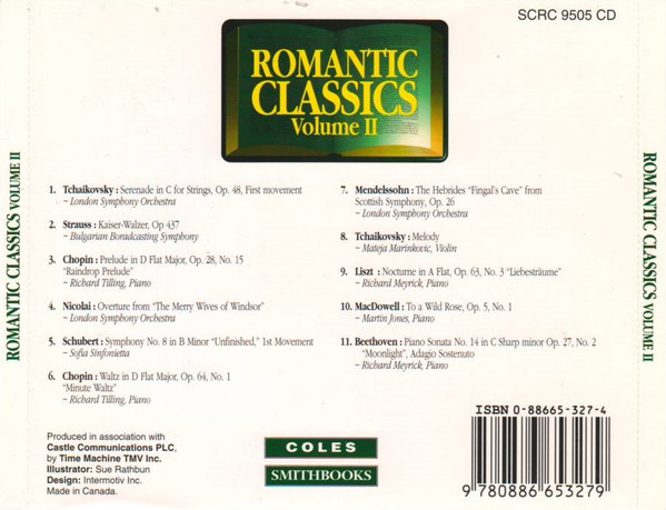 Various - Romantic Classics Volume II (CD, Comp) (Very Good Plus (VG+)) - Image 2