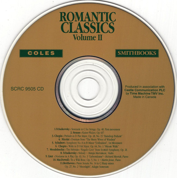 Various - Romantic Classics Volume II (CD, Comp) (Mint (M)) - Image 3