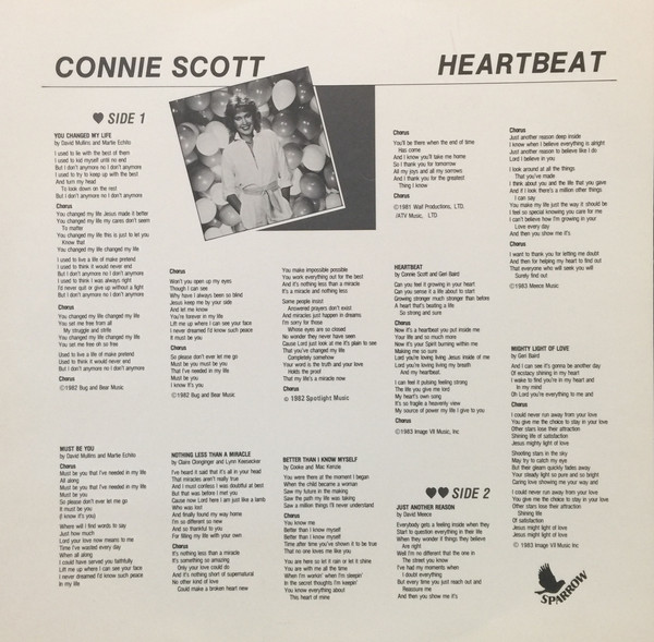 Connie Scott - Heartbeat (LP, Album) (Mint (M)) - Image 5