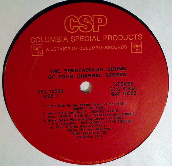 Various - The Spectacular Sound Of Four Channel Stereo (LP, Comp, Quad, Smplr) (Mint (M)) - Image 3