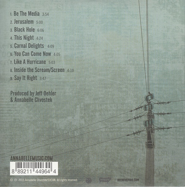 Annabelle Chvostek - Be The Media (CD, Album) (Mint (M)) - Image 4