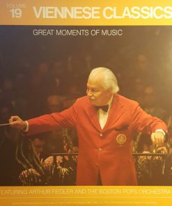 Arthur Fiedler And Boston Pops Orchestra - Great Moments Of Music Volume 19 Viennese Classics (LP, Album, Comp) (Mint (M))