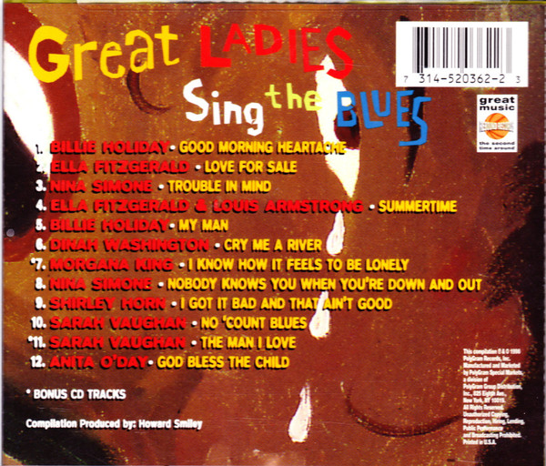 Various - Great Ladies Sing The Blues (CD, Comp) (Mint (M)) - Image 5
