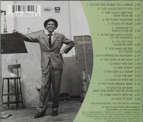 Frank Sinatra - Classic Sinatra - His Great Performances 1953-1960 (CD, Comp, RM) (Near Mint (NM or M-)) - Image 2
