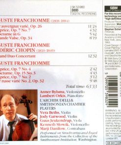 Alternative view of L'Archibudelli & Smithsonian Chamber Orchestra - Franchomme/Chopin Grand Duo Concertand And Other Works (CD, Album) (Near Mint (NM or M-))