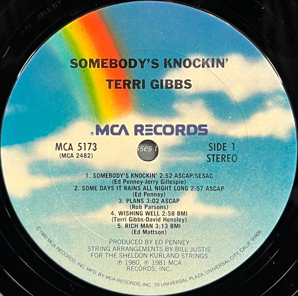 Terri Gibbs - Somebody's Knockin' (LP, Album, Club, Ter) (Mint (M)) - Image 3