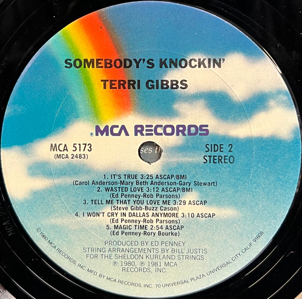 Terri Gibbs - Somebody's Knockin' (LP, Album, Club, Ter) (Mint (M)) - Image 4