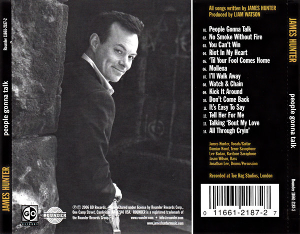 James Hunter - People Gonna Talk (CD, Album) (Mint (M)) - Image 2