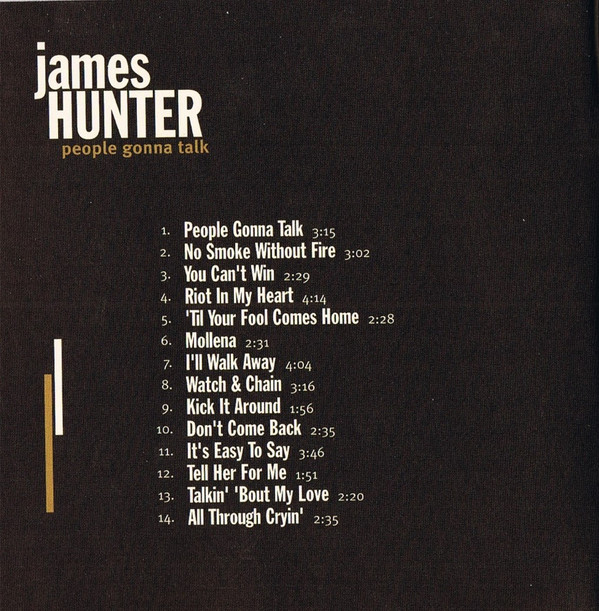James Hunter - People Gonna Talk (CD, Album) (Mint (M)) - Image 5