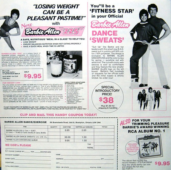 Barbie Allen - Barbie Allen Dance/Exercise (LP, Album) (Mint (M)) - Image 4