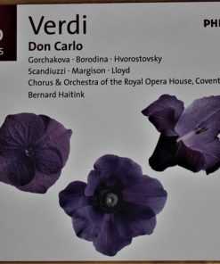 Giuseppe Verdi, Orchestra Of The Royal Opera House, Covent Garden, Bernard Haitink - Don Carlo (3xCD + Box, RE) (Near Mint (NM or M-))