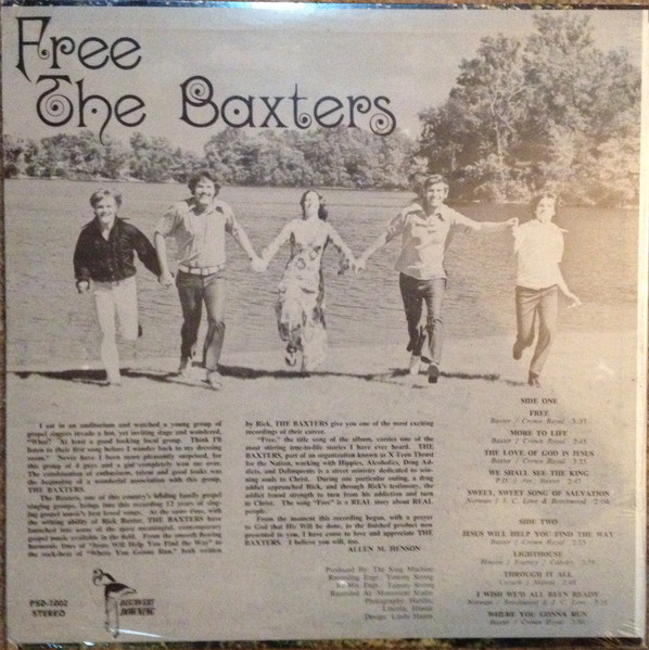 The Baxters (3) - Free (LP) (Mint (M)) - Image 2