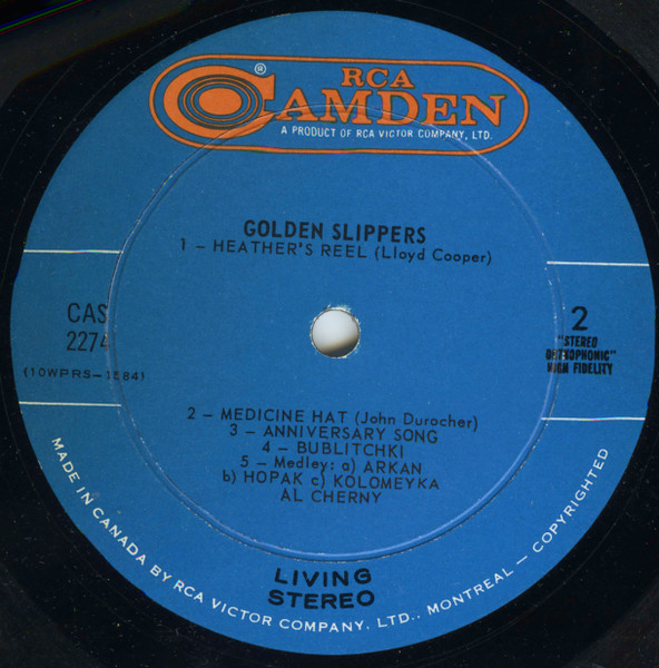 Al Cherny - Golden Slippers (LP, Album) (Mint (M)) - Image 4