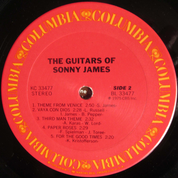 Sonny James - The Guitars Of Sonny James (LP, Album) (Mint (M)) - Image 4