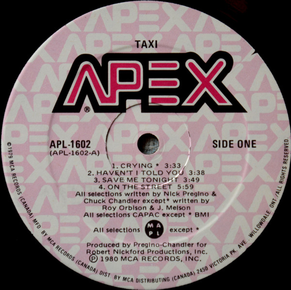 Taxi (31) - Taxi (LP, Album) (Mint (M)) - Image 3