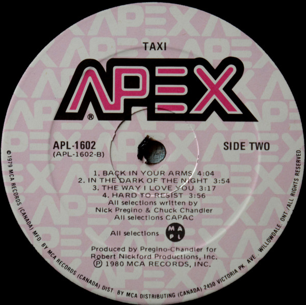 Taxi (31) - Taxi (LP, Album) (Mint (M)) - Image 4