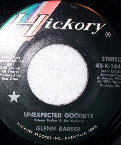 Alternative view of Glenn Barber - Unexpected Goodbye (7") (Very Good (VG))