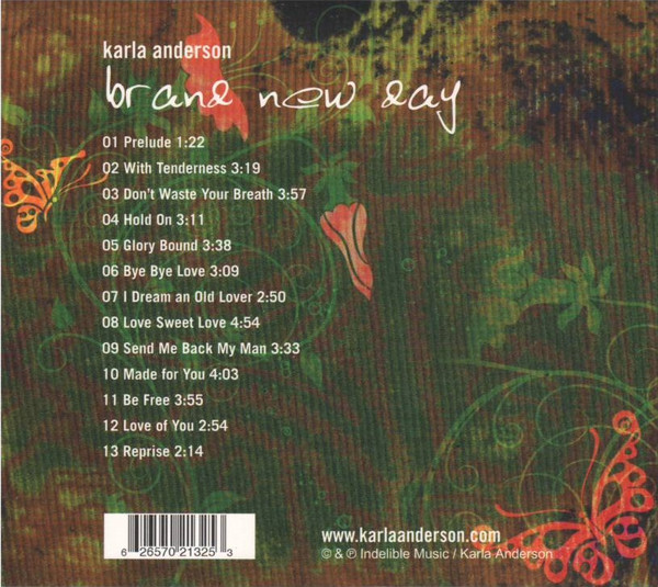 Karla Anderson - Brand New Day (CD, Album) (Mint (M)) - Image 2