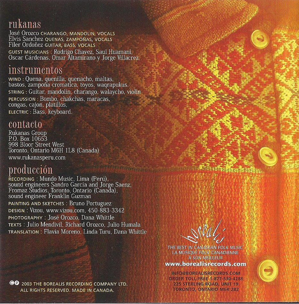 Rukanas - Encanto (CD, Album) (Near Mint (NM or M-)) - Image 2