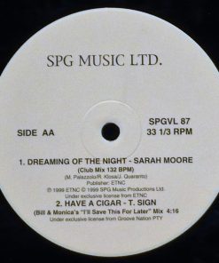Alternative view of Anita Ross / Sarah Moore (4) / T.Sign - Smile 'N Shine / Dreaming Of The Night / Have A Cigar (12", Single) (Mint (M))