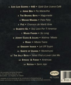 Various - The Best Of World Music - Volume 1: World Vocal (CD, Comp, RE, Dig) (Near Mint (NM or M-)) - Image 3