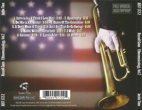 Russell Gunn - Ethnomusicology, Vol.2 (CD, Album) (Near Mint (NM or M-)) - Image 3