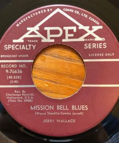 Jerry Wallace - Mission Bell Blues (7", Single) (Very Good Plus (VG+))