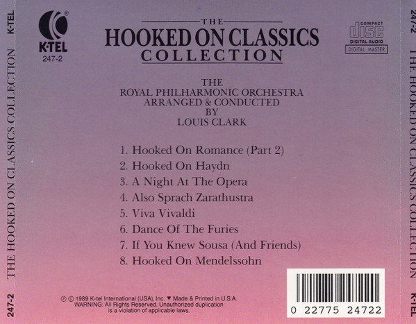 Royal Philharmonic Orchestra Arranged & Conducted By Louis Clark - The Hooked On Classics Collection (CD, Comp) (Very Good Plus (VG+)) - Image 2