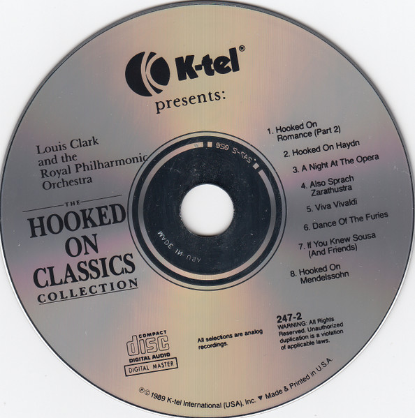 Royal Philharmonic Orchestra Arranged & Conducted By Louis Clark - The Hooked On Classics Collection (CD, Comp) (Very Good Plus (VG+)) - Image 3